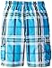 Kanu Surf Boys' Reflection Quick Dry UPF 50+ Beach Swim Trunk, Andy Aqua, 5/6