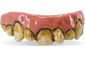 Dr Bukk Realistic Hollywood Style Funny Teeth - Gnarly - Custom Fit Yourself at Home - Handmade in USA - Novelty, Gag, Costume Teeth