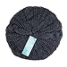 JOVANA New Arrival Top Fashion Winter Warm Women Lady Yong Girls Baggy Beret Chunky Knit Knitted Braided Beanie Hat Ski Cap Crochet Knitted Hat Knitted Crochet Oversized Slouch Hat for Women (Dark Grey