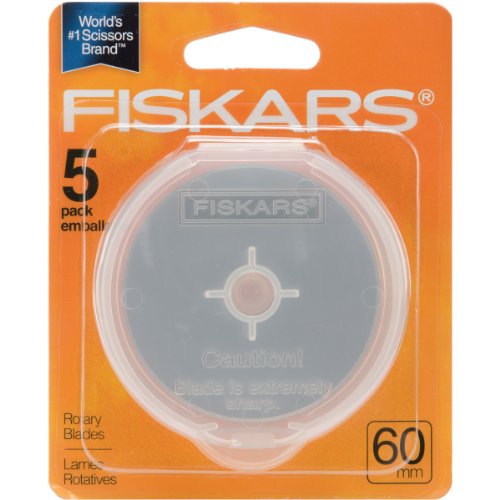 Fiskars 1004013 ROTARY BLADE60MM 5/PKG Pricepulse