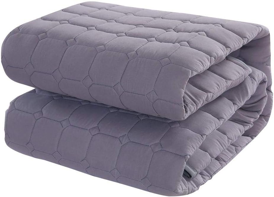 Futon Mattress, Organic Cotton Memory Mattress with Padded Foam Japanese Traditional Anti-Slip Anti-mite with 3 Sizes - Sleepover futon Folding Mattress
