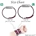Maledan Replacement Bands for Fitbit Ionic, Fuchsia Small