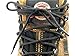 2 Pair Pack Heavy Duty Round 1/8 4mm Thick Boot Long Lasting Shoelaces (54 Inch 137 cm, Black)