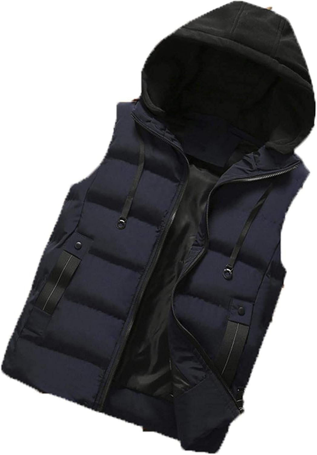 Men' Sleeveless Vest Jackets Winter Fashion Sleeveless Overcoat Vest