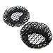 JETEHO 20 Pack Blackf Reusable Hair Bun Nets Cover Snood Hair Net for Ballet Dance Skating Sports and Daily Working