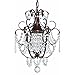 Ashford Classics Lighting Crystal Mini Chandelier Pendant Light in Bronze Finish - Mount in Formal Dining Room, Living Room, Kitchen