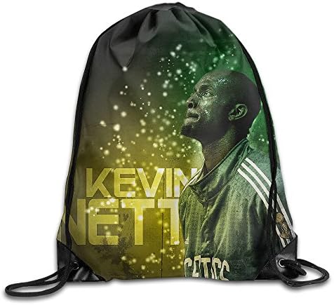 Great Kevin Garnett Art Logo Drawstring Backpack Sack Bag