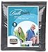 Utopia Towels Cotton Pool & Gym Towels, 6 Pack, 22 x 44 Inches, Dark Grey