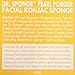 Dr Sponge Facial Cleansing Sponge, Pearl Powder