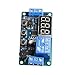 Diymore 12V LED Display Programmable Digital Readout Multi-function Delayed Timer Relay Module with Car Buzzer (3 buttons)