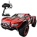 Fistone RC Car Rock Crawler High Speed Racing Cars Buggy 2.4G Remote Control Monster Truck Off-Road Vehicle Hobby Electronic Game Kids Toys Model (Red)