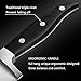 Professional Chef Knife 8 inch Razor Sharp Kitchen Knife Stainless Steel Blade with Ergonomic Handle