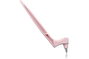 Moicstiy Craft Cutting Tools Pen, Craft Cutting Knives with 3 different 360 Degree Rotating Blades Stainless Steel Cutter Pen for Stencils Scrapbooks DIY Crafts (Pink)