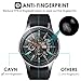 CAVN 4-Pack Screen Protectors Compatible with Samsung Galaxy Watch 46 mm Tempered Glass Waterproof Screen Cover Saver Compatible with Samsung Galaxy Smartwatch 46mm Smartwatch