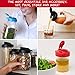 Masontops Multi Top - 2PK - Wide Mouth Mason Jar Lids with Pour Spout and Flip Cap – Sip, Pour, Store & More - Pour Spout Lid - Jar Not Included