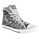 Girls Convertible Sequin High Top AURORA