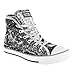 Girls Convertible Sequin High Top AURORA