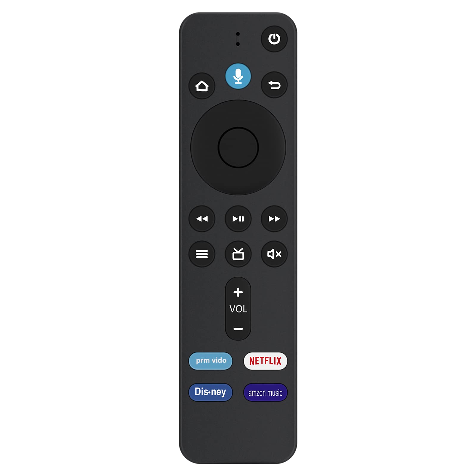 VINABTY L5B83G Replaced Remote Control fit for TV Stick 4K Max, TV Cube (1st Gen, 2nd Gen), TV (3rd Gen), TV Stick Lite, TV Stick (2nd Gen, 3rd Gen) with Voice Search（Retrofitted model）