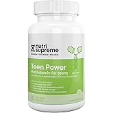 Nutri Supreme Teen Multivitamin for Boys and Girls 12-17, Best Kosher One Per Day Teen Vitamins, Formulated for Teen Development and Immune Health, 30 Capsules