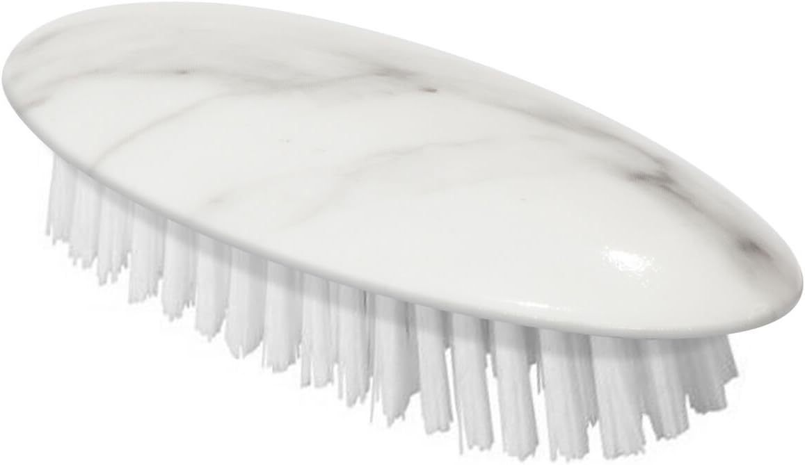 Meridiana Marble Effect Coloured Plastic Nailbrush