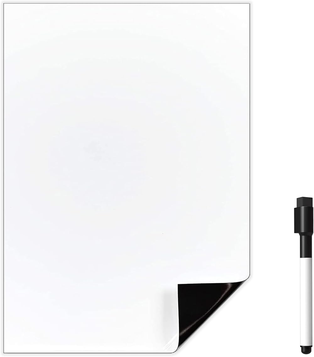 The Magnet Shop TMS A4 Magnetic Whiteboard for Fridge
