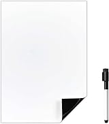 The Magnet Shop TMS A4 Magnetic Whiteboard for Fridge