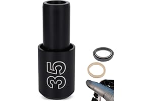 GICB Dust Seal Installation Tool Fork Dust Seal Driver Dust Wiper Installation Tool Guide Compatible for Fox Rockshox Suspension Fork Lower Leg in 30mm 32mm 34mm 35mm 36mm 40mm