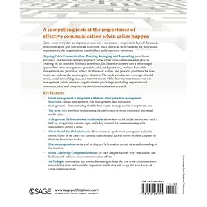 Ongoing Crisis Communication: Planning, Managing, and Responding