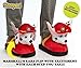 Stompeez Animated Marshal Plush Slippers - Ultra Soft and Fuzzy - Nickelodeon PAW Patrol Character - Ears Move as You Walk - Small