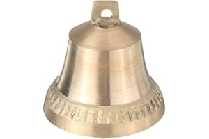 GXMRHWY Vintage Copper Cow Bell Antique Horse Sheep Camel Dog Pet Animal Loud Bell Farm Grazing Decorations (S)