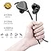 Bluetooth Headphones, Wireless Sports Running Headphones with Mic Lightweight Stereo Earbuds Magnetic Sweatproof In-Ear Earphones for Gym Work Out Compatible iPhone 7/7 Plus