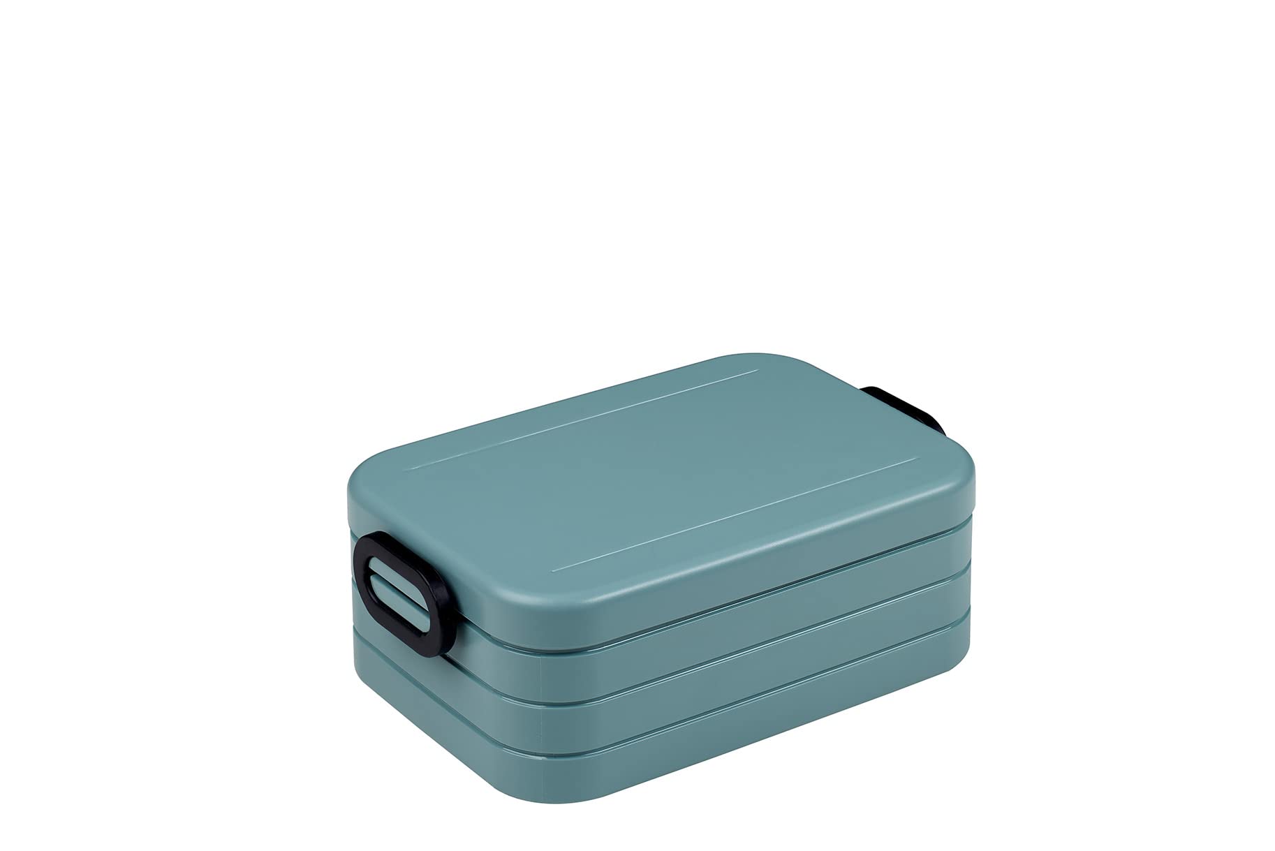 Mepal – Lunch Box Take a Break Midi – Lunch Box to Go - for 2 Sandwiches or 4 Slices of Bread – Suitable for The Dishwasher - 900 ml - Nordic Green