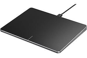 ProtoArc Wired USB Trackpad for Windows 10/11, Large High-Precision Wired Trackpad Mouse with Multi-Gesture, Ultra Slim Porta