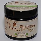 Vintage Tradition Almost Unscented Tallow Balm, 100% Grass-Fed, 2 Oz