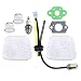(Pack of 2) Air Filter with Repower Kit Gaskets for Mantis 7222 7222E 7222M 7225 7230 7240 7920 7924 Tiller/Cultivator