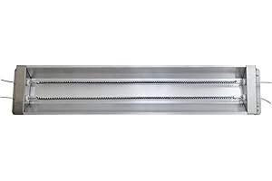 Carbon Fiber Twin Tube Infrared Lamp with Reflector Infrared Heating Lamp Heater Curing Paint Heating Tube Baking 400W-2000W 