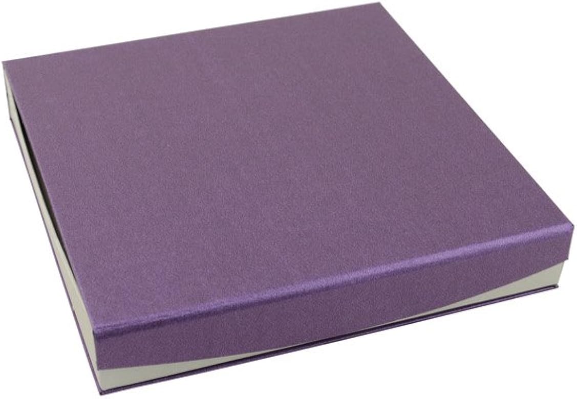 Cierre magnético Series morado collar caja: Amazon.es: Joyería