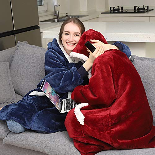 cotton yangda Hoodie deken, oversized hoodie sweatshirt, originele deken sweatshirt, super zacht, gezellig, warm… - Image 4