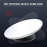 ILYPUS 360° Rotatable Blind Spot Mirrors 2 Pack Waterproof Convex Car Wing view 5