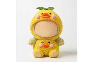 BAGOSEF 17cm Doll Clothes – Fluffy & Cute Outfits for Designer Dolls | Soft Costumes - Duck