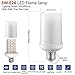 LED Flame Light Bulbs Fire Flashes Emulation Vintage Atmosphere Decorative Lamps 5W E26/E27 Bulbs Simulated Nature Gas Fire in Antique Hurricane Lantern for Home Hotel Bar Etc.