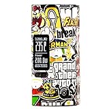 PIMP MY VAPE - Custom Protective Vinyl Decal for ecig (e-cigarette) WISMEC REULEAUX RX 2/3 Cover - Best quality skin - Second life to your box mod, wrap and enjoy + BONUS STICKER (Sticker Bomb)