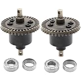 2PCS Differential Front &amp; Rear Diff for 1/10 Traxxas Slash 4X4 VXL Stampede Rustler