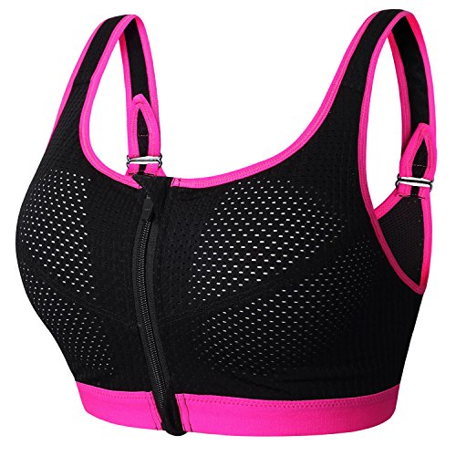 Newlashua women s full support push up zip front close …