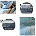 Shower Curtain Bathroom Waterproof Sea Turtle With 12 Hooks Mildew Resistant