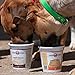 Puppy Scoops Dog Ice Cream Mix (Peanut Butter Flavor), 4.65 oz - Just Add Water and Freeze at Home, Powder Mix with Ice Cream Cup and Reusable Lid - Made in USA