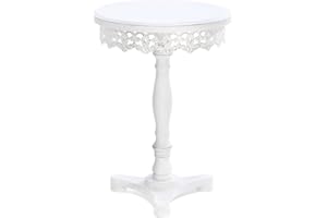 Zingz & Thingz Flourish Pedestal Table 15.75x15.75x21