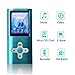 Lonve MP3 Player MP4 Player 16GB Portable Media Music Player with FM Radio Voice Recorder Supporting MP3 WMA WAV Perfect for Kids Sports Blue