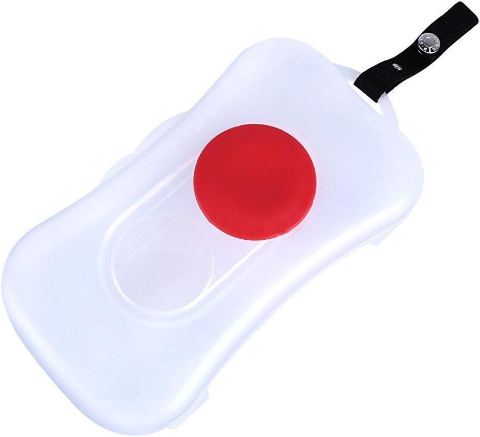 KUCHANG Swipe Baby Wipes Case with Quick draw button slides open and shut with one hand