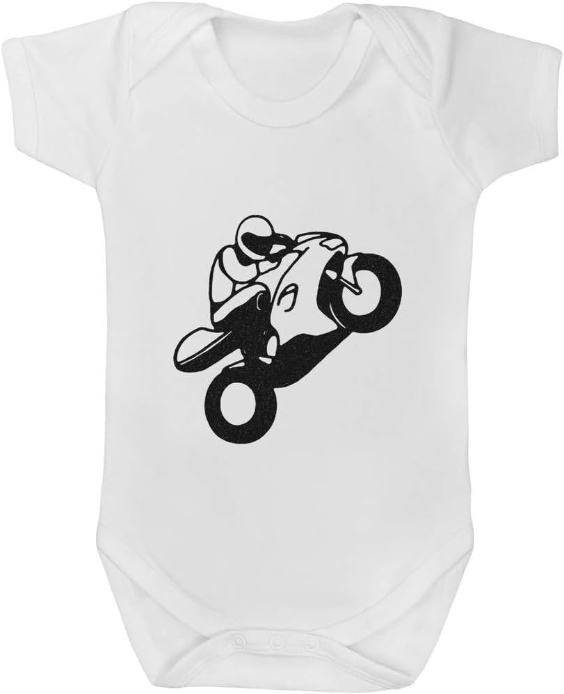 motorbike baby grow